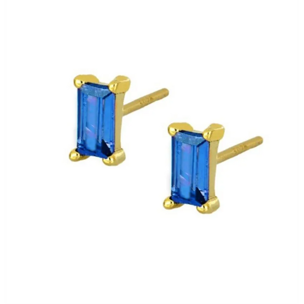 Kolczyki ze złota Pin Blue