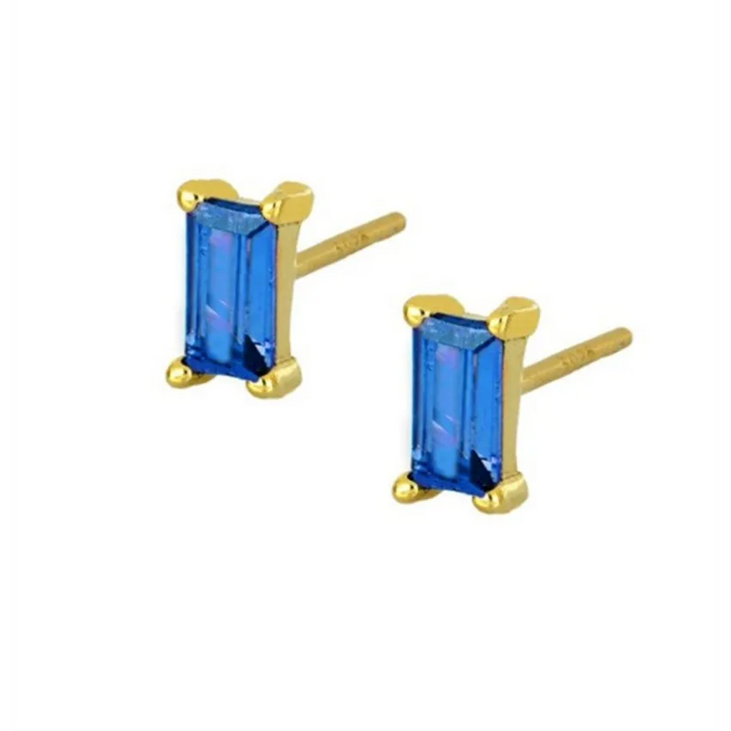 Kolczyki ze złota Pin Blue